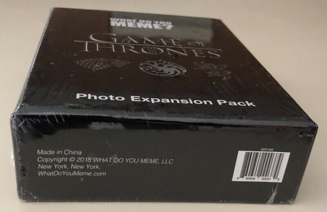 What Do You Meme? Game of Thrones Photo Expansion Pack 2018 New in Toys & Games in Mississauga / Peel Region - Image 4