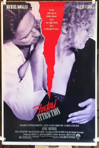 “Fatal Attraction” (1987) Original Movie Poster, View more