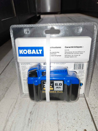 BNIB 6.0ah Kobalt battery 
