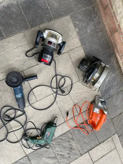 power tools mixed 5 units , View more