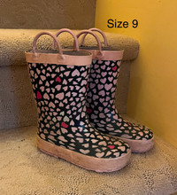Kids Rubber Boots - Size 9