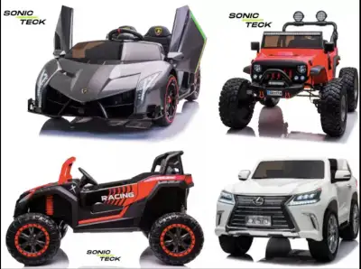 KIDS RIDE ON CAR JEEP 2 SEAT G WAGON 4X4 ATV DUNE BUGGY GO KART, View more