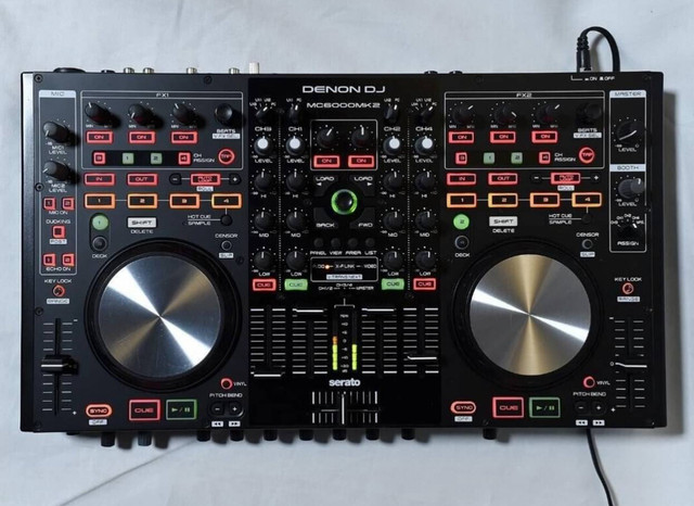 Denon MC6000 MK2 DJ MIDI Controller with Odyssey Travel Case in Performance & DJ Equipment in City of Halifax