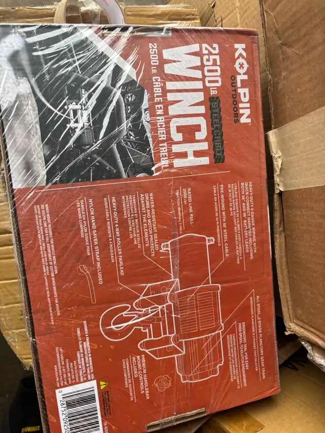 Kolpin Winch in ATV Parts, Trailers & Accessories in City of Toronto - Image 2