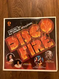 K-Tel Canada Disco Fire Two Record Album (TC249) 1979