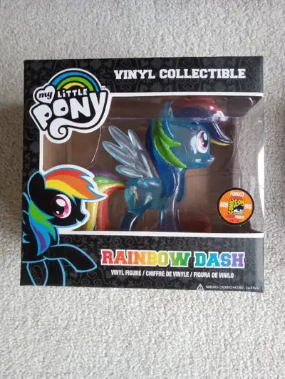 My Little Pony Rainbow Dash Comic Con vinyl collectible, View more