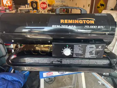 Remington 70,000btu diesel shop heater, View more