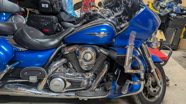 Motorcycle - Kawasaki VN1700 Vulcan Voyager - 2009 in Street, Cruisers & Choppers in Calgary - Image 7