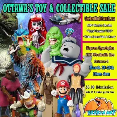 Geeked Out: Ottawa’s Toy & Collectible Sale, View more
