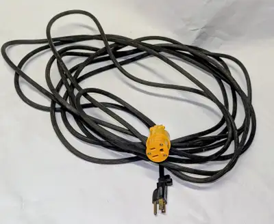 30ft 9m heavy duty power cord in very good condition, View more