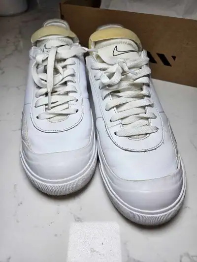 Nike Drop-Type PRM White Sneakers – Size 9 – Clean Casual Shoes, View more