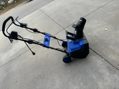 Hello, I have an electrical snow blower for sale. I have it for a while, and it is still in a very g...