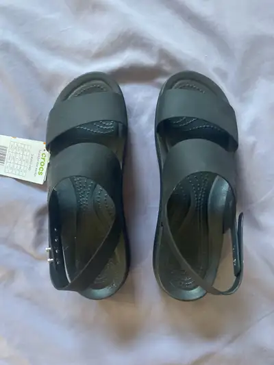 size 8 crocs sandals - Brooklyn low wedge, View more