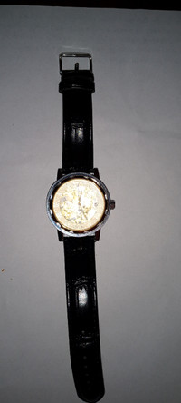 Chronograph winding steam punk style watch