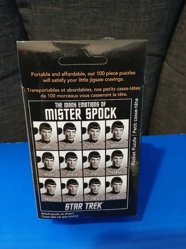 star Trek Mr Spock pocket puzzle sealed  in Toys & Games in Kitchener / Waterloo - Image 3
