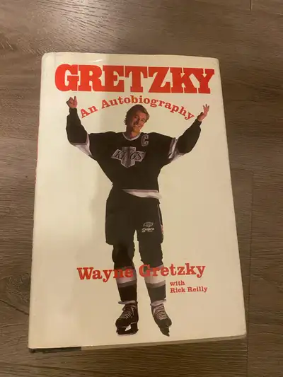 ORIGINAL 1990 GRETZKY AN AUTOBIOGRAPHY BY WAYNE GRETZKY HARDCOVE, View more