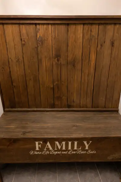 handmade rustic Deacon  bench!!, View more