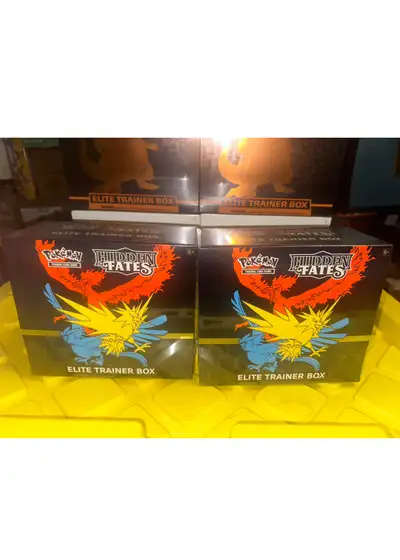 I have 4 ETB sealed. Bought them when they came out No trades please No shipping Will deliver to Gat...