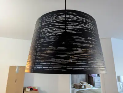 Ensemble luminaires noirs intérieur argent, View more