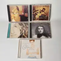 Lot of 5 Celine Dion CD's