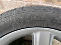 4 All Season DUNLOP TIRES with RIMS
