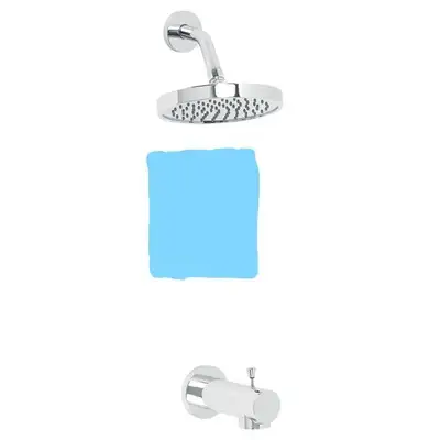 Pfister Fullerton Tub/Shower Trim Modern Style - Polished Chrome, View more