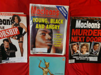 YOUNG BLACK AND ANGRY MCLEANS VINTAGE OLD MAGAZINE