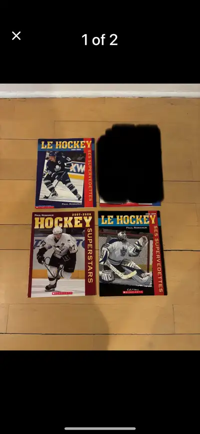 4 Livres pour 5$ : LE HOCKEY - SES SUPERVEDETTES, View more