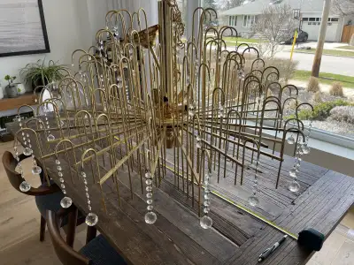 Gold Sputnik Chandeliers, View more