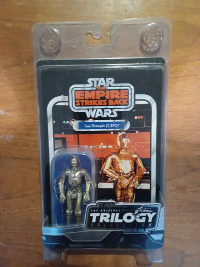C3P0 Starwars Original Trilogy Collection 3.75 Figure 2004 MOC, View more