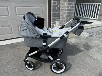 Stroller Bugaboo Fox 2 Grey Melange with Seat, Bassinet and Acce, View more