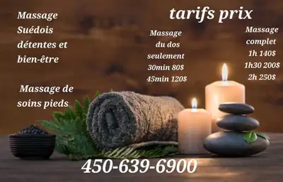 Massage privé soins détente  professionnelle  et certifiée, View more