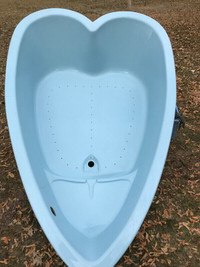 Heart shaped jet tub