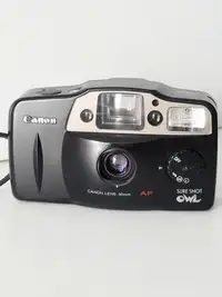 Canon Sure Shot OWL Point & Shoot 35mm Film Camera 35mm Lens 