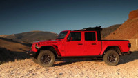 Soft Top Jeep Gladiator (Two Different; one full cabin, one fron