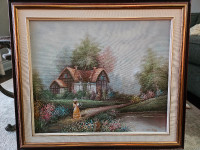Traditional Framed oil painting
