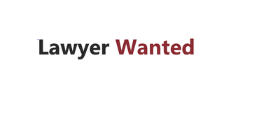 homeless Lawyer wanted, View more