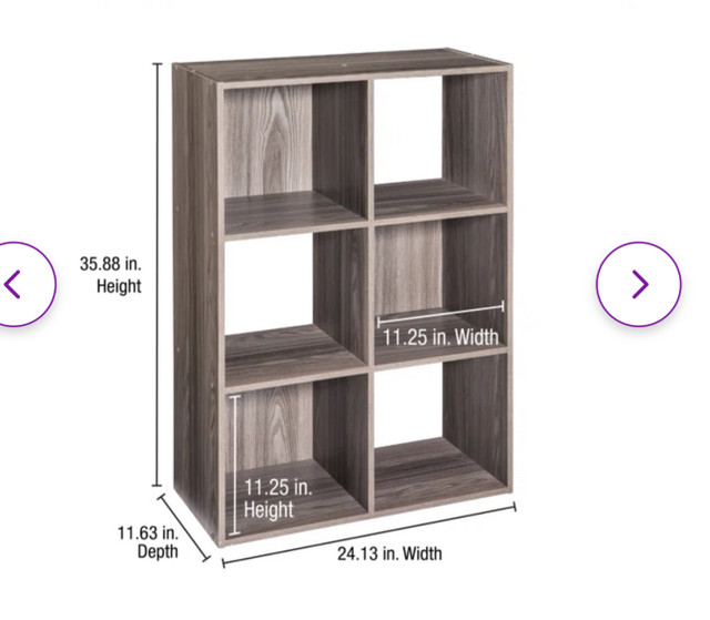 Cubeicals 35.88'' H x 24.13'' W Cube Bookcase in Bookcases & Shelving Units in Hamilton