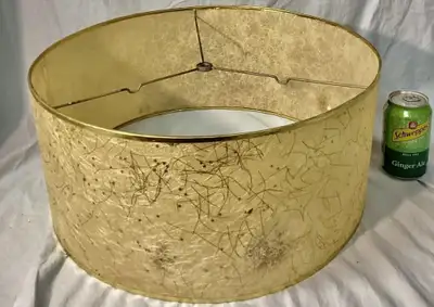 VINTAGE MCM FIBERGLASS TR-LIGHT LAMP SHADE, View more