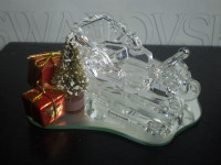 Swarovski Crystal Figurine - " Sleigh " - #7475NR601 -