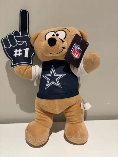 32 cm NFL Dallas Cowboys Teddy Bear Plush, View more