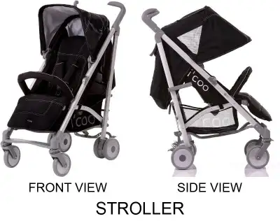 i'coo icoo Phoenix umbrella baby infant Stroller Black new cart, View more