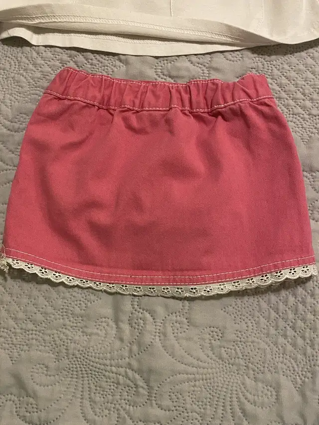 Denim Skirt and Blouse Set in Clothing - 12-18 Months in Saskatoon - Image 6