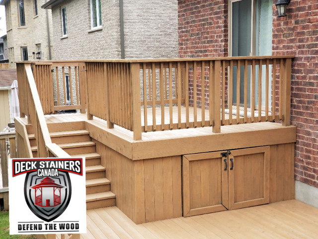 Deck and Fence Staining...Book Early and Save! in Fence, Deck, Railing & Siding in Kitchener / Waterloo - Image 3