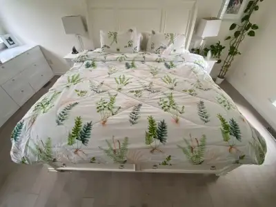 Floral Comforter - Queen, View more