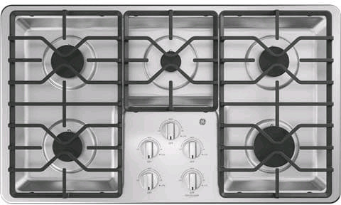 GE 36 Inch Built-in Gas Cooktop with 5 Sealed Burners in Other in City of Toronto