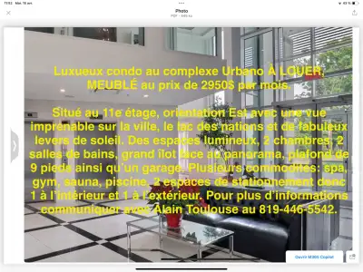 CONDOS A LOUER