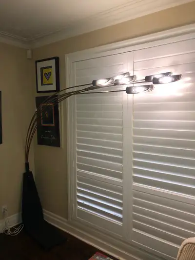 Vintage Brass 6-arm Arc Floor Lamp, View more