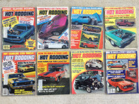 Vintage Lot of 8 Popular Hot Rodding Car MAGAZINES -All 8 for 30