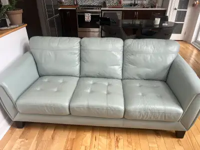 divan et causeuse cuir , View more